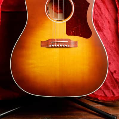 Gibson J-45 Faded 50s Faded Sunburst Acoustic-Electric Guitar image 1