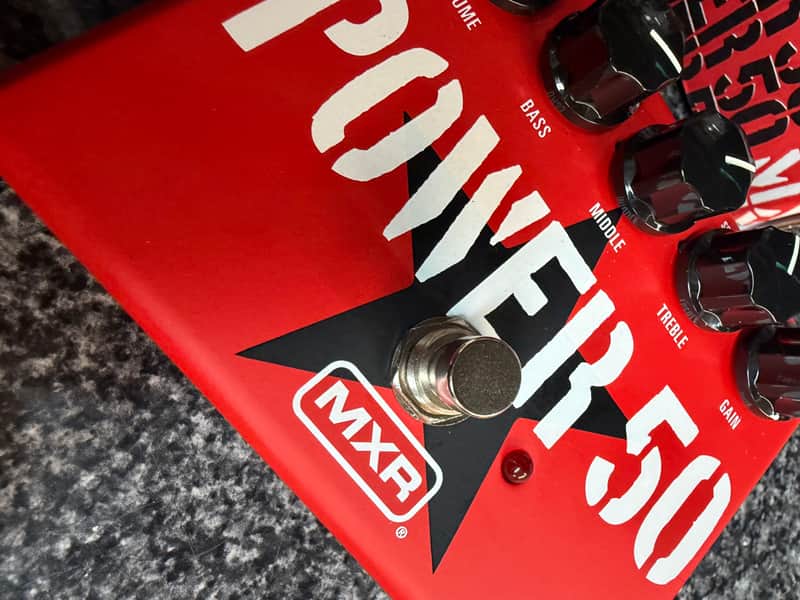 MXR Tom Morello Power 50 Overdrive 2021 - Present - Red image 1