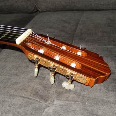 MADE IN 1978 BY HIROSHI HARADA - AMAZING YAMAHA GC5M - CLASSICAL CONCERT GUITAR image 5