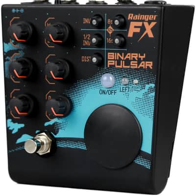 Rainger FX Binary Pulsar Stereo Sidechainer/Panner/Tremolo Pedal image 3