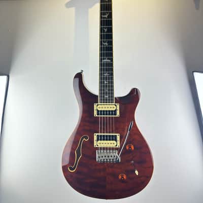PRS SE Custom 22 Semi-Hollow Tortoise Shell 2019 Europe Exclusive LTD with bag image 4