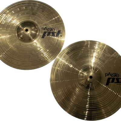 Paiste 14" PST 3 Hi-Hat Cymbals (Pair) 2005 - Present - Traditional image 1