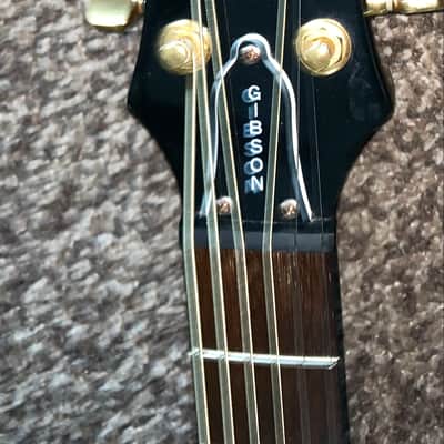 Epiphone Chet Atkins sst acoustic electric guitar black and gold fish man electronics tweed gigbag image 2