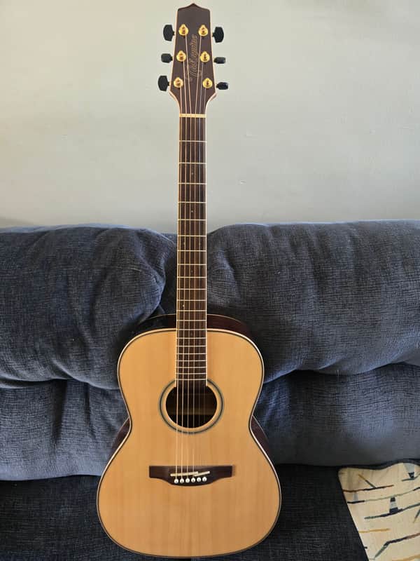 Takamine GY93E New Yorker Parlor Acoustic-Electric Guitar - Natural image 1