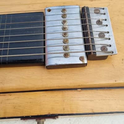Burns Ormston Burns Prototype 8-String Lap Steel Guitar Jim Burns Personal Lap Steel 1959 image 7