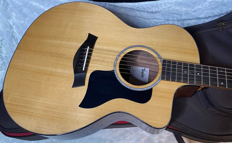 MINT 2025 Taylor 214ce Plus Grand Auditorium Acoustic-Electric Guitar Natural Finish - 4.9lbs - Authorized Dealer - G05573 image 1