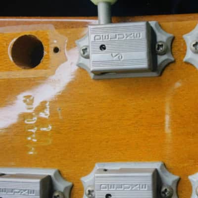1984 Gibson Les Paul Standard Antique Natural 2-Piece Flame Maple Top w/ Tim Shaw PAFs image 16