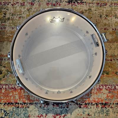 Pork Pie 14x6.5" Aluminum/Maple Hybrid - Champagne Sparkle image 7