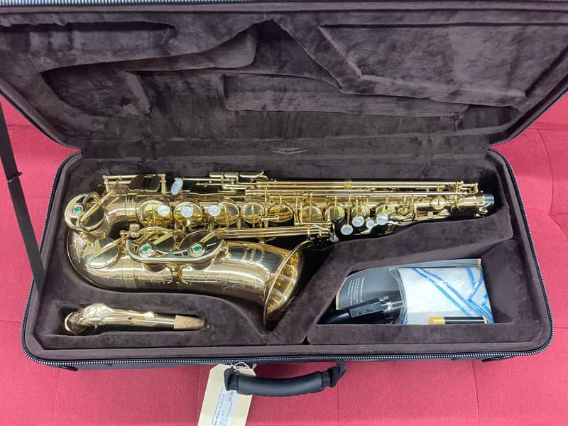 Chateau pro alto sax CAS80L - Lacquer with case and extras image 1