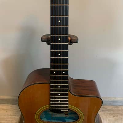 LOOK! Michael Dunn Mystery Pacific Nuages 2010  One of a kind Gypsy Jazz guitar with interior resonator- reflector    - image 8