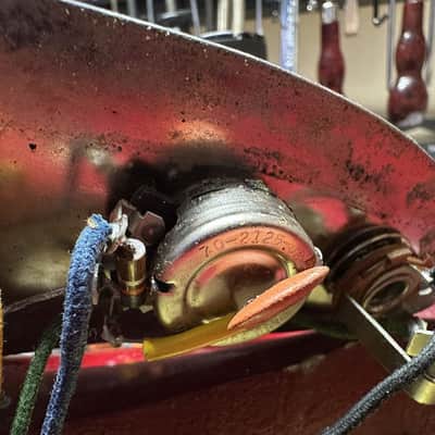 1964 Fender Jaguar - Candy Apple Red with Matching Headstock! image 22