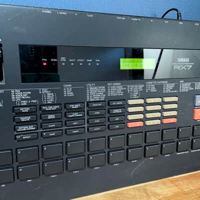 Yamaha RX7 Digital Rhythm Programmer - Black image 2