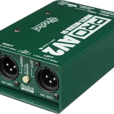 Radial ProAV2 Multi-Media Dual Passive Direct Box image 3