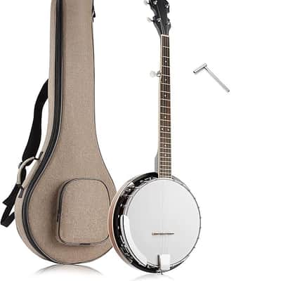 Vintage Pirles Closed Back Banjo Model FB-40 in Original Case FREE
