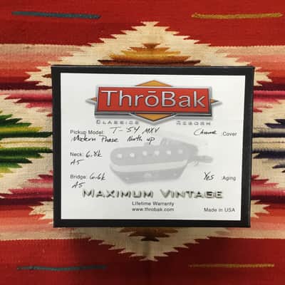 ThroBak T-'54 MXV Telecaster Set Aged Modern Phase North Up image 1