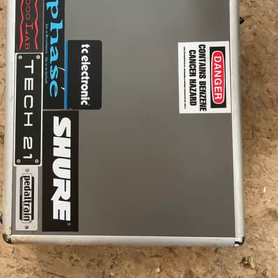 Pedaltrain Classic 1 with Tour Case 2010s - Black With Voodoo Pedal power 2 image 1