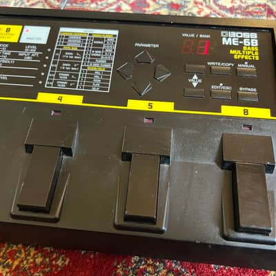 Boss ME-6B Bass Multiple Effects Pedal w/Synthesizer 1990s image 5