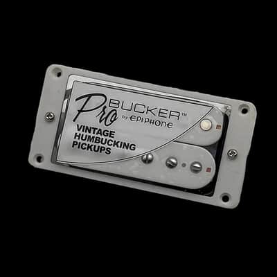 Epiphone White Humbuckers ProBucker Pickups with Wiring Harness Set For Les Paul image 6