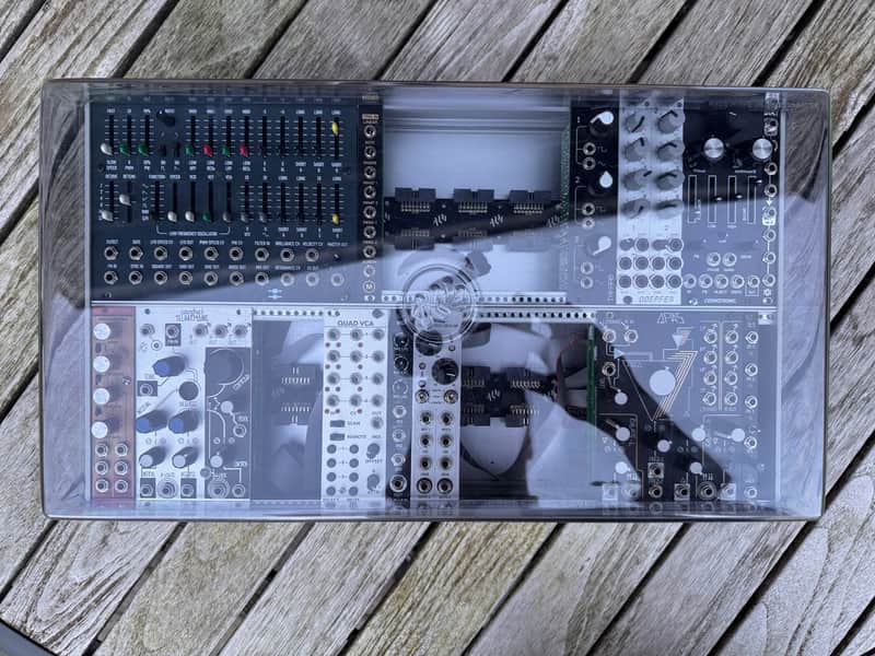 ALM/Busy Circuits 6U 84HP Eurorack Case with Lid - Aluminium image 1