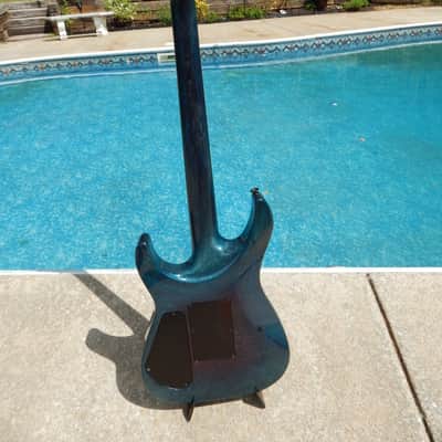 Jackson Soloist SL1 1990 Eerie Dess Swirl OHSC image 8