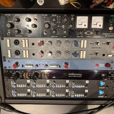 Thermionic Culture Earlybird 2.2 2-Channel Mic Preamp / Equalizer 2010s - Black image 1