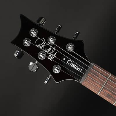 PRS SE Custom 24 Left-Handed in Black Goldburst with Gig Bag #F018117 image 7