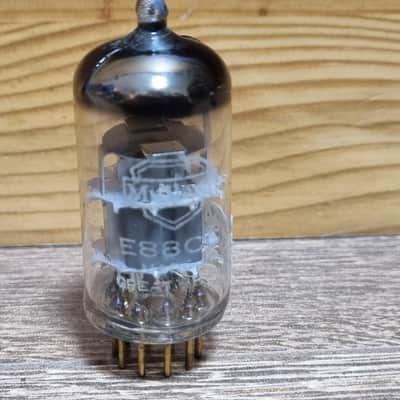 NOS mullard e88cc 6922 6dj8 tube - popular tone - rode k2 ntk at-4060 audio technica amp pre mic image 1