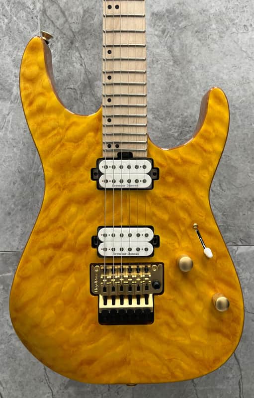 Charvel Pro-Mod DK24 HH FR M Mahogany with Quilt Maple | Reverb Canada