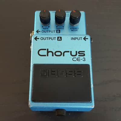 Boss CE-3 Chorus MIJ (Black Label) 1983 - Blue image 1
