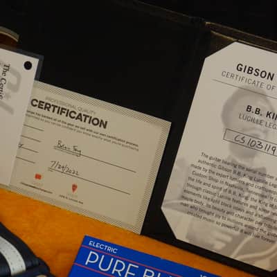 Gibson Custom Shop BB King Lucille Legacy 2022 - Present - Transparent Ebony image 5