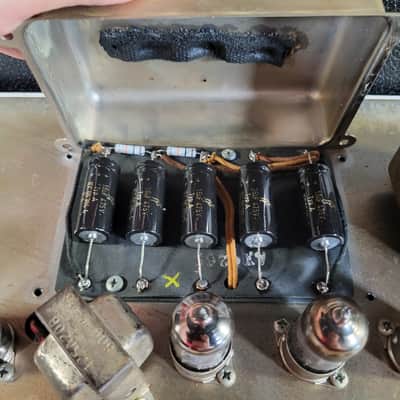 Fender Deluxe Reverb 1965 w/ Cover and Footswitch Serviced | Reverb