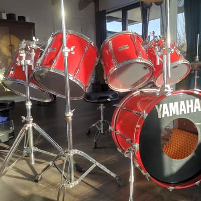 Yamaha 9000 Power Recording Custom 1991 - Hot Rod Red image 3