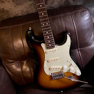 Fender Stratocaster 1990 Jeff Beck Tobacco Burst image 5