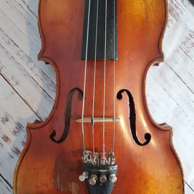 Lignatone 1/2 size Violin with Glasser bow and case image 19