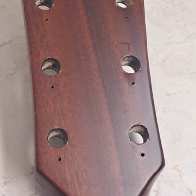 Ibanez Neck - Artwood Acoustic Guitar Neck - Mahogany Satin Finish- Unused Pulloff- Pearlized Inlay image 6