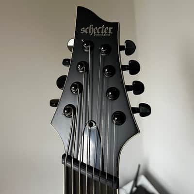 Schecter C-8 SLS Elite Evil Twin Multiscale 2021 - Present - Satin Black image 8