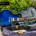 ♚TIMEWARP !♚ 2010 Gibson CUSTOM SHOP ES-137 Classic♚BLUE BURST 'AAA' FIGURED♚335♚ AMAZING !