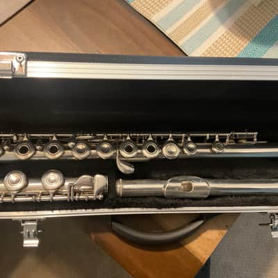 Yamaha Open Hole Flute All New Pads and Case image 1