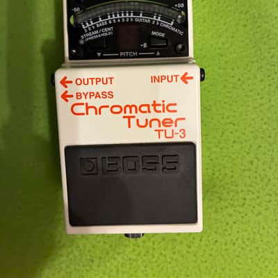 Boss TU-3 Chromatic Tuner 2009 - Present - White