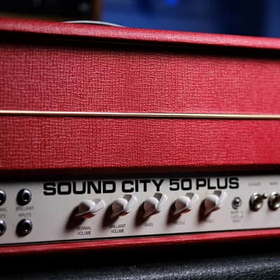 70s Sound City 50 Plus (L50) Red Head – Dallas Arbiter Era image 5