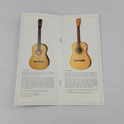 1970 Gibson Classic Models Classical Guitar Catalog Brochure - Case Candy image 3