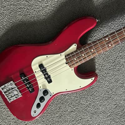 Fender Highway One USA Jazz Bass 2008 Midnight Wine MIA image 3