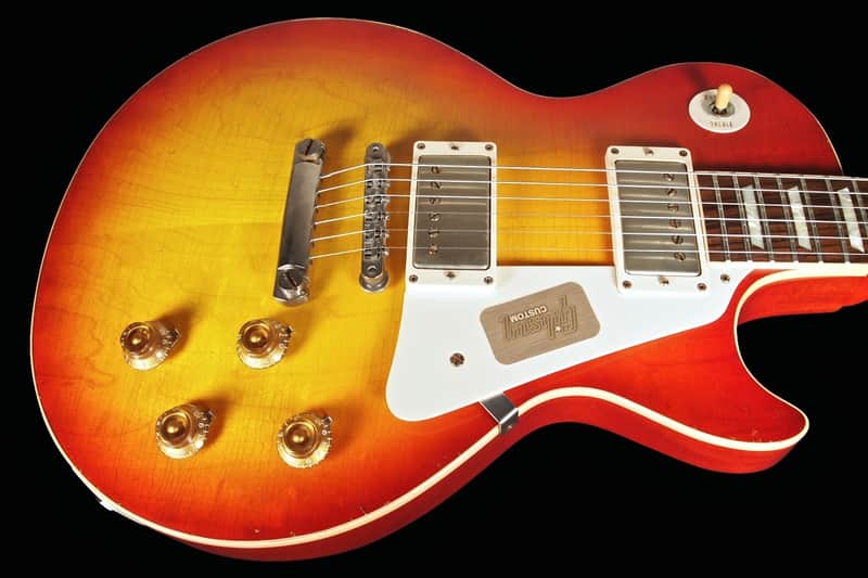 2012 Gibson Les Paul 1958 Custom Shop 58 Historic R8 AGED Washed Cherry image 1