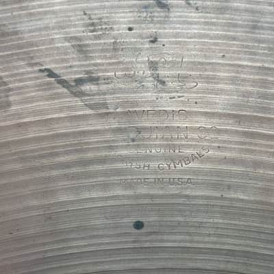 Zildjian 21" A. 50's Large Stamp Ride Cymbal - 2695g imagen 13