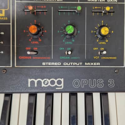 Moog Opus 3 1980 - Black image 13