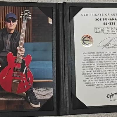 Epiphone Joe Bonamassa '62 ES-335 2022 Sixties Cherry image 21