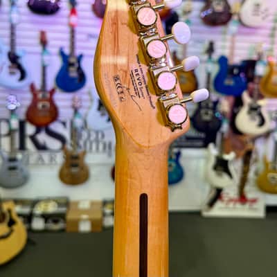Vintage Revo Series Trio Electric with P90’s, Green Yellow Burst - Pre Owned image 13