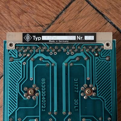 Neumann V475-2 Summing Amp Module - Rare 1st revision. Tested & fully working image 5