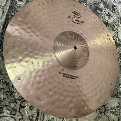 Mint Zildjian 20" K Constantinople Vintage Orchestral Medium Heavy Cymbals Pair w/Straps K1144 image 4