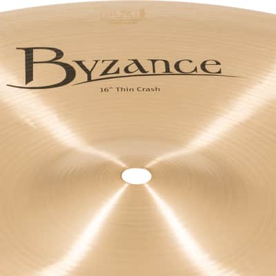 MEINL B16TC Byzance Traditional Thin Crash 16 Zoll traditional image 4